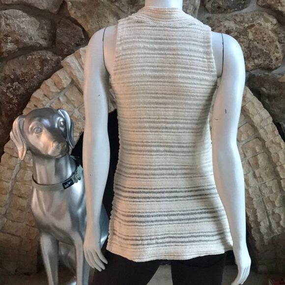 Anthropologie Dolan Piedra Cream Tunic Sheer Tank Women's Size XS - Picture 2 of 9
